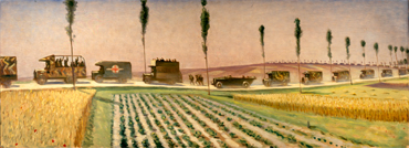 C.R.W. Nevinson  The Roads of France ‘A', 1917 - Nevinson19710261-0520