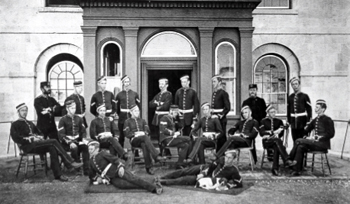 RMC's first class, the “Old Eighteenâ€Â, 1876. - RMC Q276
