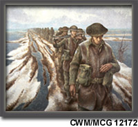 Infantry, Near Nijmegen  CWM/MCG 12172