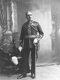 Boer War Photo, Lieutenant-Colonel Sam Hughes in 1904. NAC PA28096