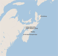 L'Acadie et Louisbourg (Musée canadien de la guerre, 1.D.1.4-CGR5)