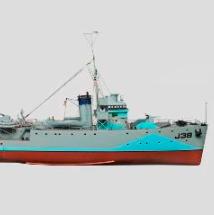HMCS Caraquet Model