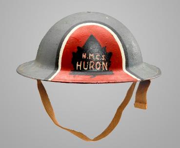 Decorated Helmet, HMCS Huron