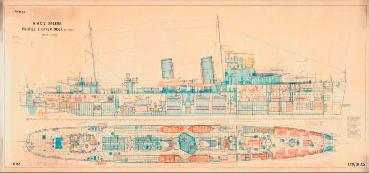 HMCS Skeena Plans