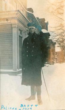 Cadet Robert Brett, 1917