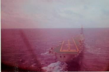 Landing on HMCS Bonaventure