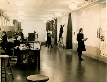 Plotting Room, Ottawa, 29 November 1943