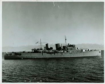 HMCS Prince Robert Refitted as an Armed Merchant Cruiser
