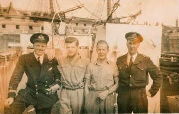 Officers of the 260th and 262nd Flotillas
