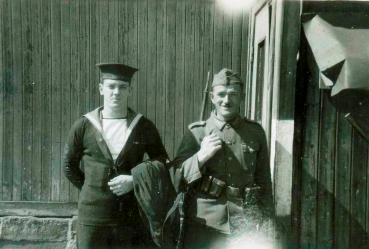Canadian Sailor and German Private, Copenhagen, Denmark
