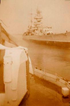 HMCS Iroquois Escorting Prinz Eugen
