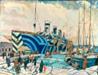 Olympic with Returned Soldiers Painted by Arthur Lismer in 1919