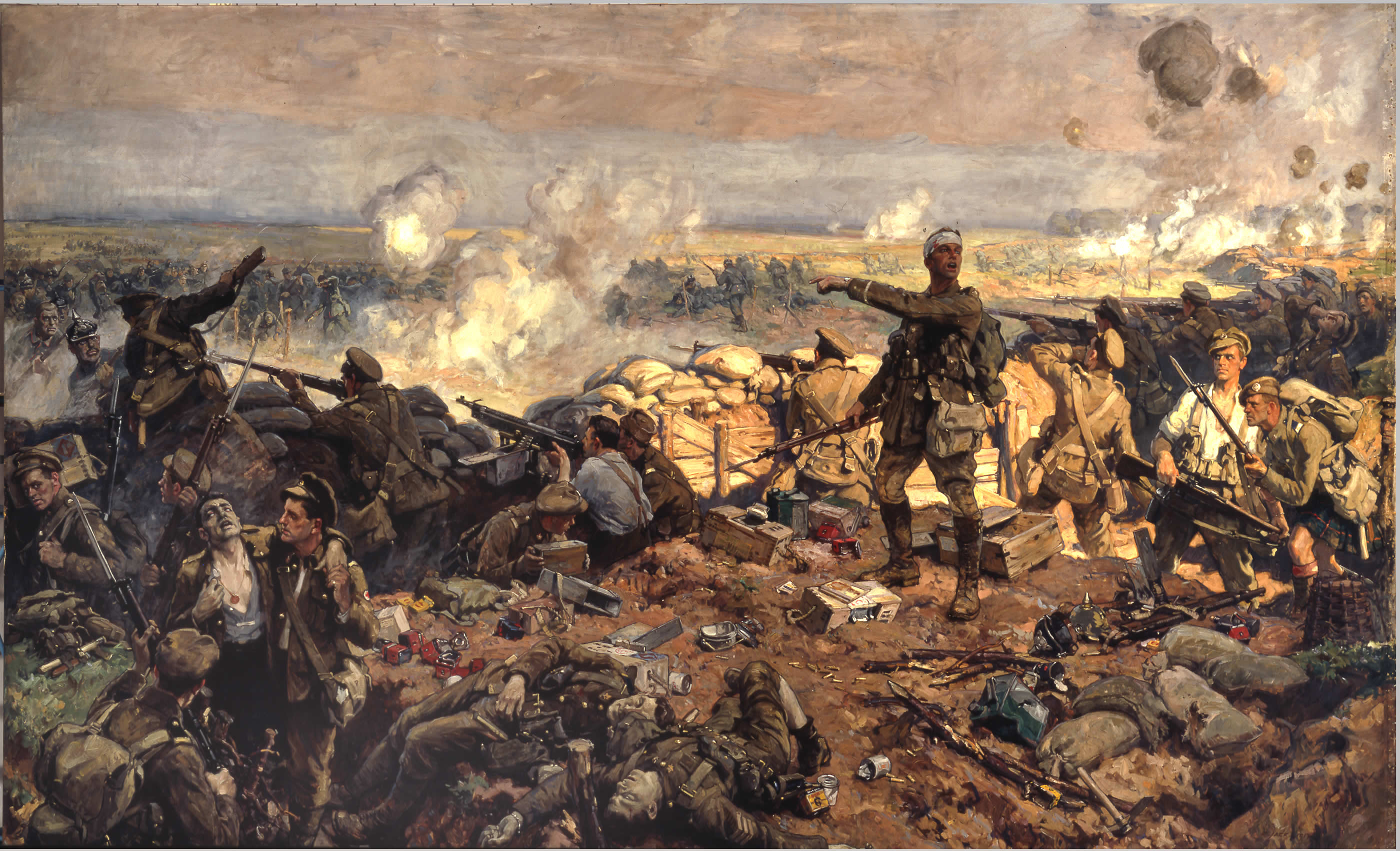 The Second Battle of Ypres 1915 (image provided by wikipedia)