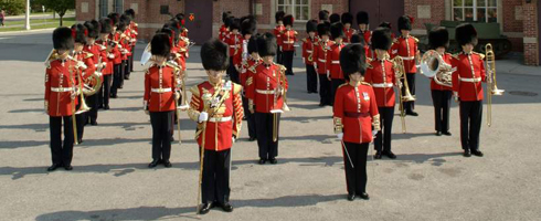 governor guards foot band general canadian