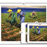 Beaverbrook Collection - Land Girls Hoeing:: Collection Beaverbrook -