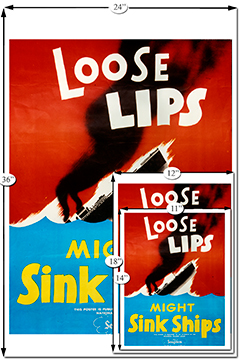 Beaverbrook Collection - Loose Lips Might Sink Ships:: Collection Beaverbrook - Loose Lips Might Sink Ships