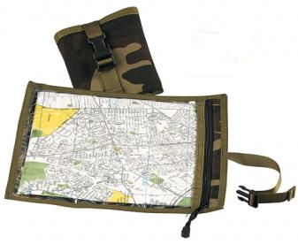 Camouflage Map and Document Case