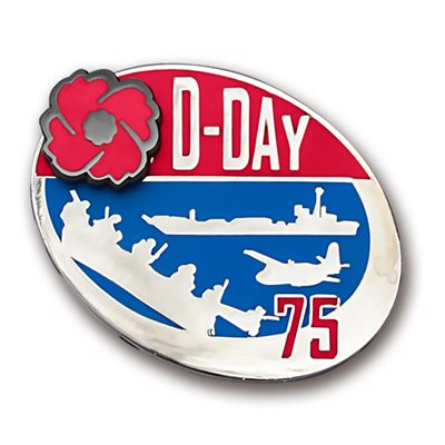 D-Day 75th Anniversary Lapel Pin