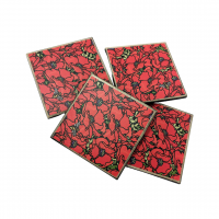 Poppy Coasters Set