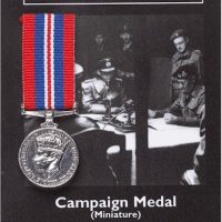 War Campaign Medal Miniature Reproduction