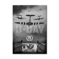 D-Day Beach Landing 75th Anniversary Canvas Print