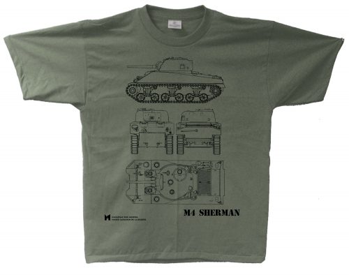 M4 Sherman Blueprint T-Shirt