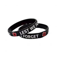 Lest We Forget Poppy Bracelet