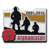Afghanistan 2001-2014 Lapel Pin