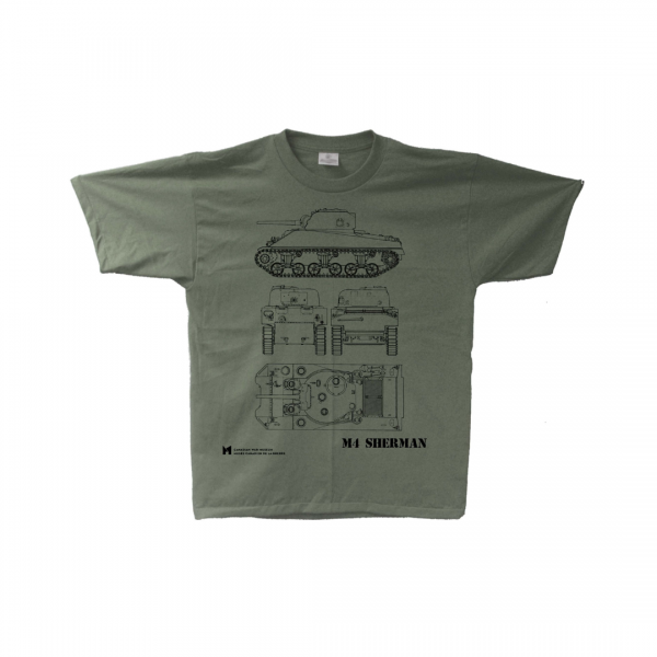 M4 Sherman Blueprint T-Shirt