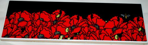 Large Poppy Trivet