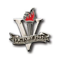 Victory 1945 Lapel Pin