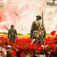In Flanders on Canvas by Brian Lorimer