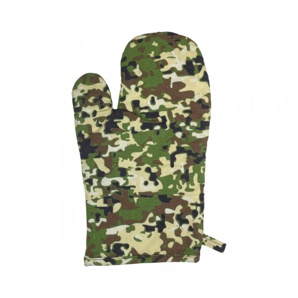 Camouflage Oven Mitt