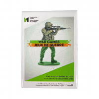 War games exhibition magnet