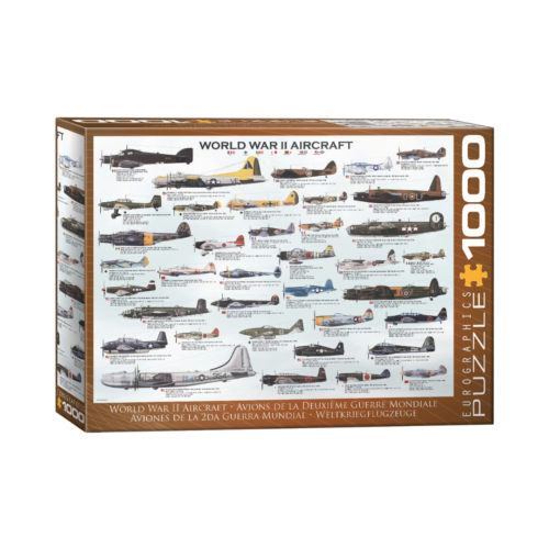 EuroGraphics World War II Aircraft 1000-Piece Puzzle