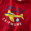 T-SHIRT ENFANT RCAF CHIPMUNK, EN ROUGE PATRIMOINE