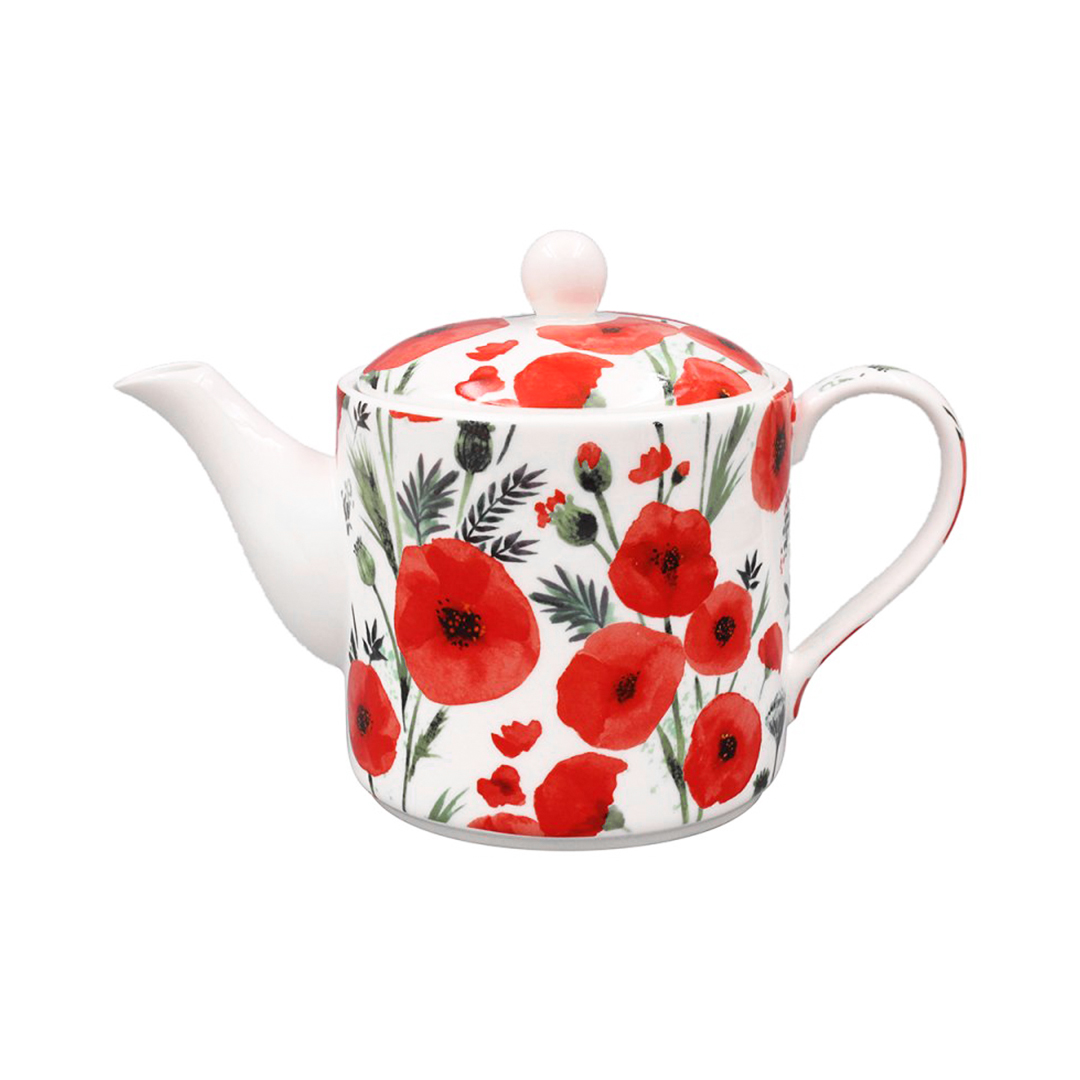 604040 Poppy Fields Tea Pot1