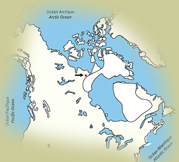 Map - Grant Lake site - Courtesy of Richard Morlan