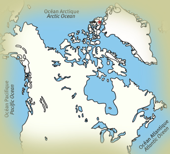 Carte - Site de Kettle Lake - Gracieuset de Richard Morlan