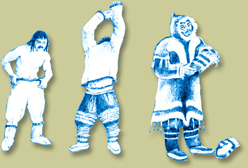 Clothing - Drawing: Frédéric Back - 96-1328 Clothing - Drawing: Frédéric Back - 96-1328