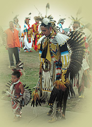 Jared Buffalo and son Liam - K2001-1027