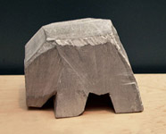 Initial shaping of the stone.