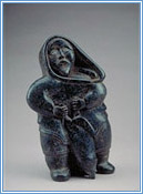 Woman with Fox - IV-B-1332 - S2001-3025