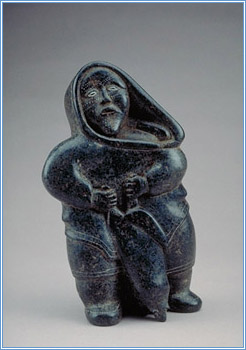 Woman with Fox - IV-B-1332 - S2001-3025