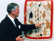 James Houston. Iqqaipaa exhibition. Photographer: Steven Darby, Canadian Museum of Civilization.