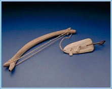Aulasaut (fishing rod, line and sinker). Photographer: Harry Foster. Canadian Museum of Civilization - IV-D-1956
