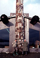 mât à Skidegate