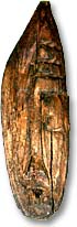 Wooden Maskette -Photo: Pat Sutherland