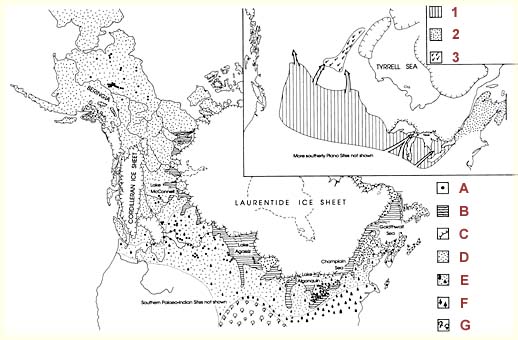 Carte I - Cultures Paloindienne et Planoenne