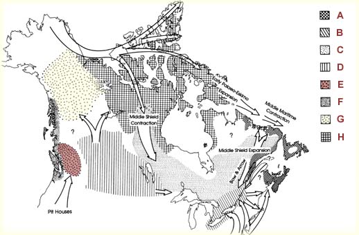 Carte III - La distribution culturelle